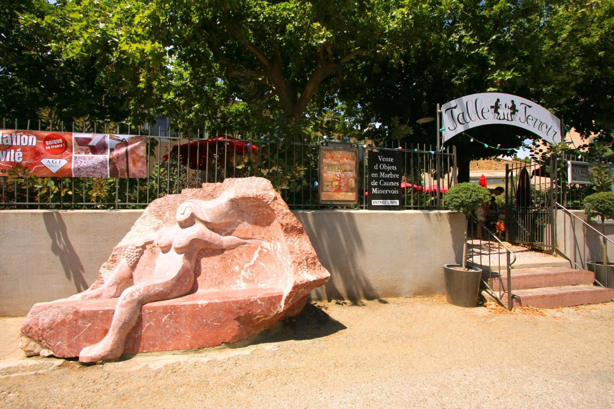 Logis Hotel - Restaurant La Marbrerie Caunes-Minervois Luaran gambar